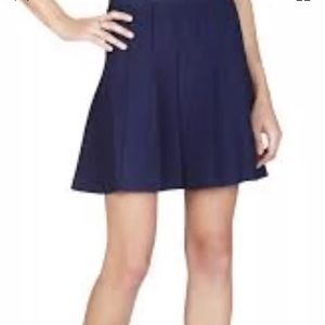 Nwt BCBG MAX AZRIA NAVY QUEENY PANELLED SKIRT